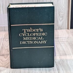 TABER'S CYCLOPEDIC MEDICAL DICTIONARY Vintage 89 Edition 16